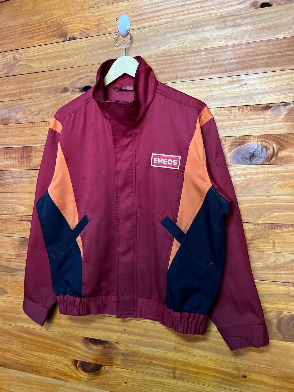 Japanese Brand VINTAGE ENEOS SPELLOUT JACKET Size US L / EU 52-54 / 3 - 3 Thumbnail