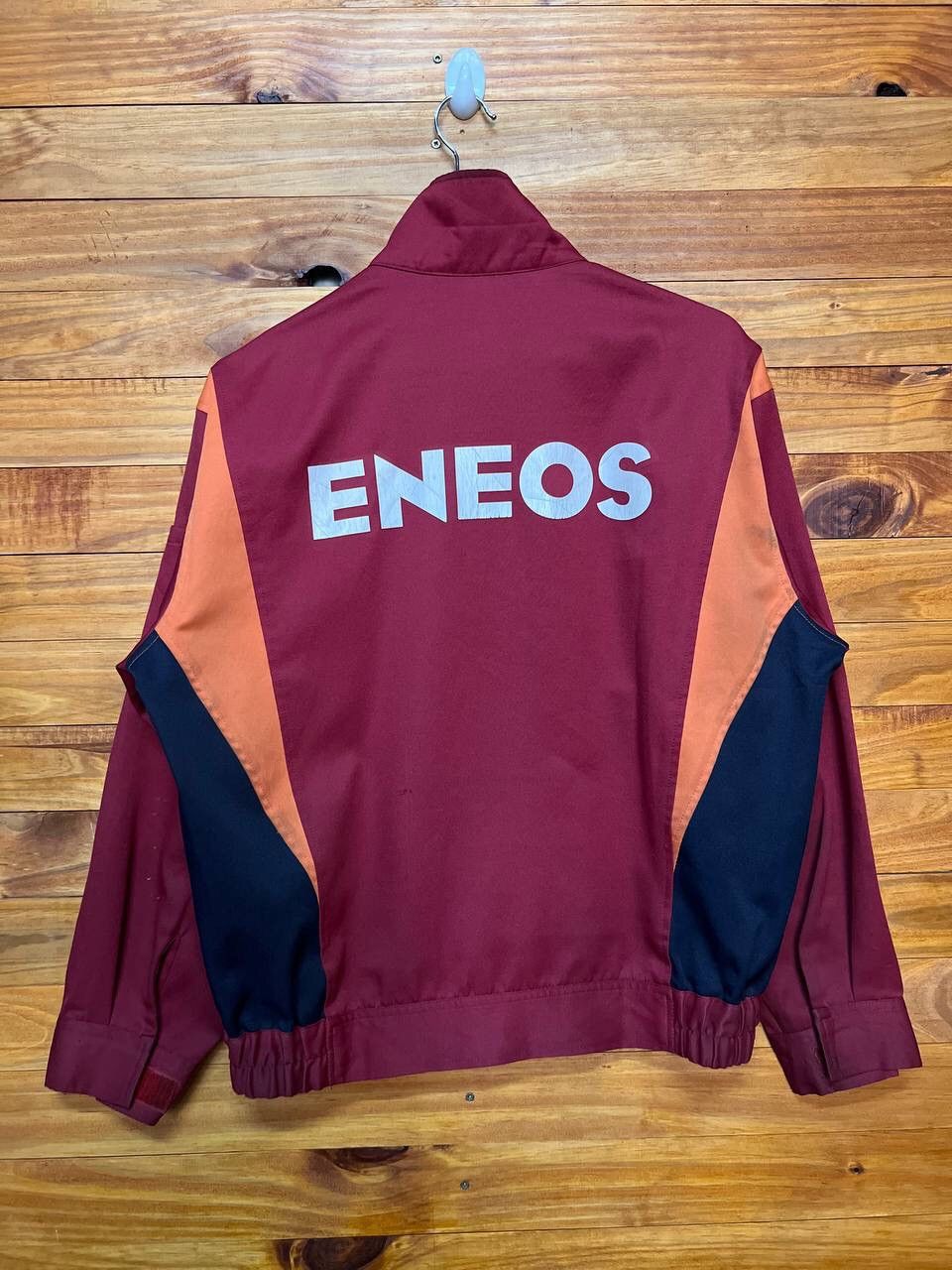 Japanese Brand VINTAGE ENEOS SPELLOUT JACKET Size US L / EU 52-54 / 3 - 8 Thumbnail