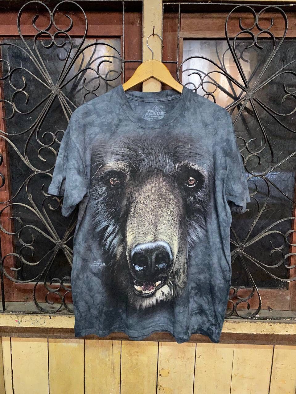 The Mountain Black Bear Face T Shirt Size US L / EU 52-54 / 3 - 1 Thumbnail