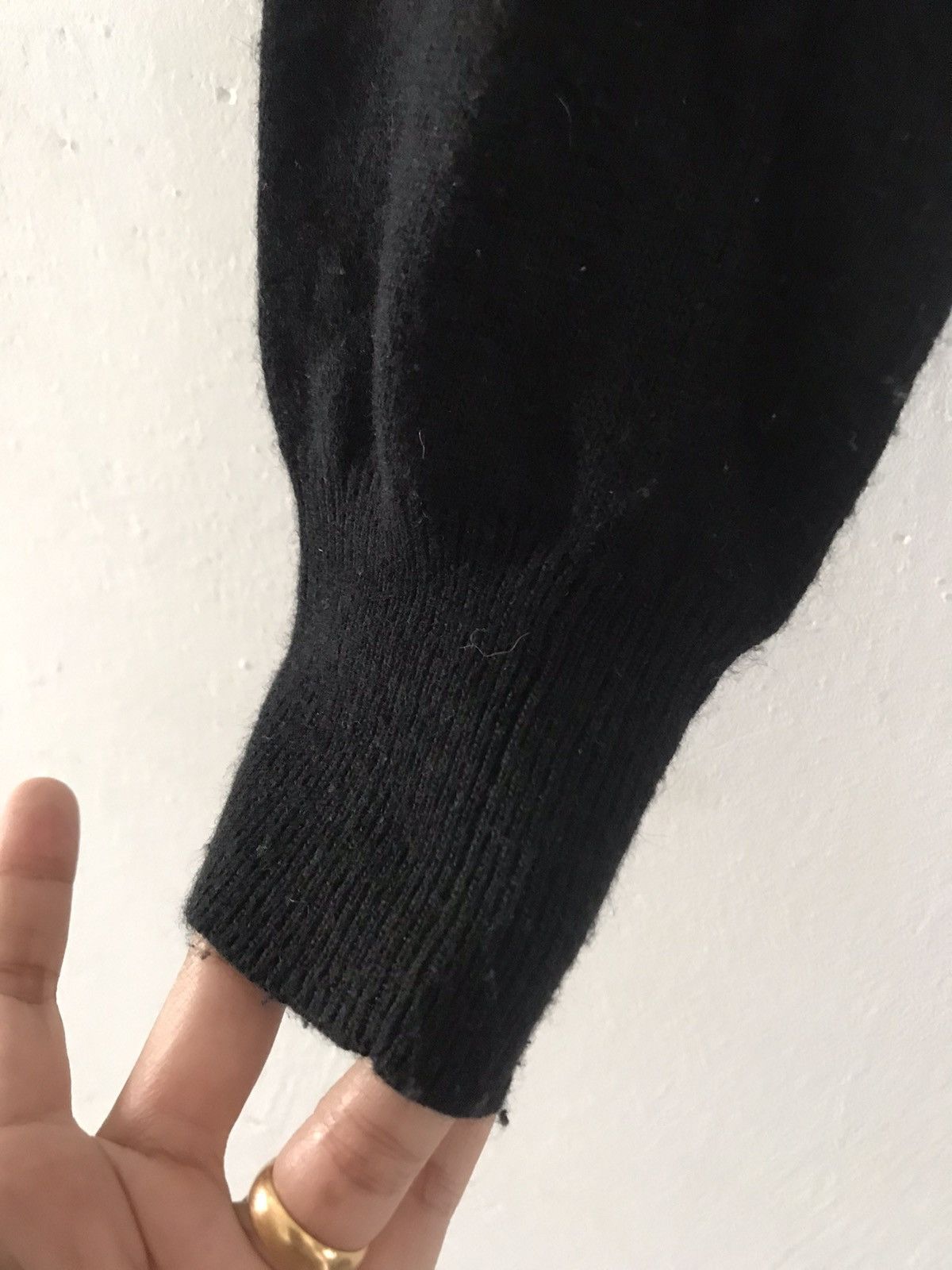 Issey Miyake Tsumori Chisato By Issey Miyake Black Knitwear Cardigan Size US M / EU 48-50 / 2 - 6 Thumbnail