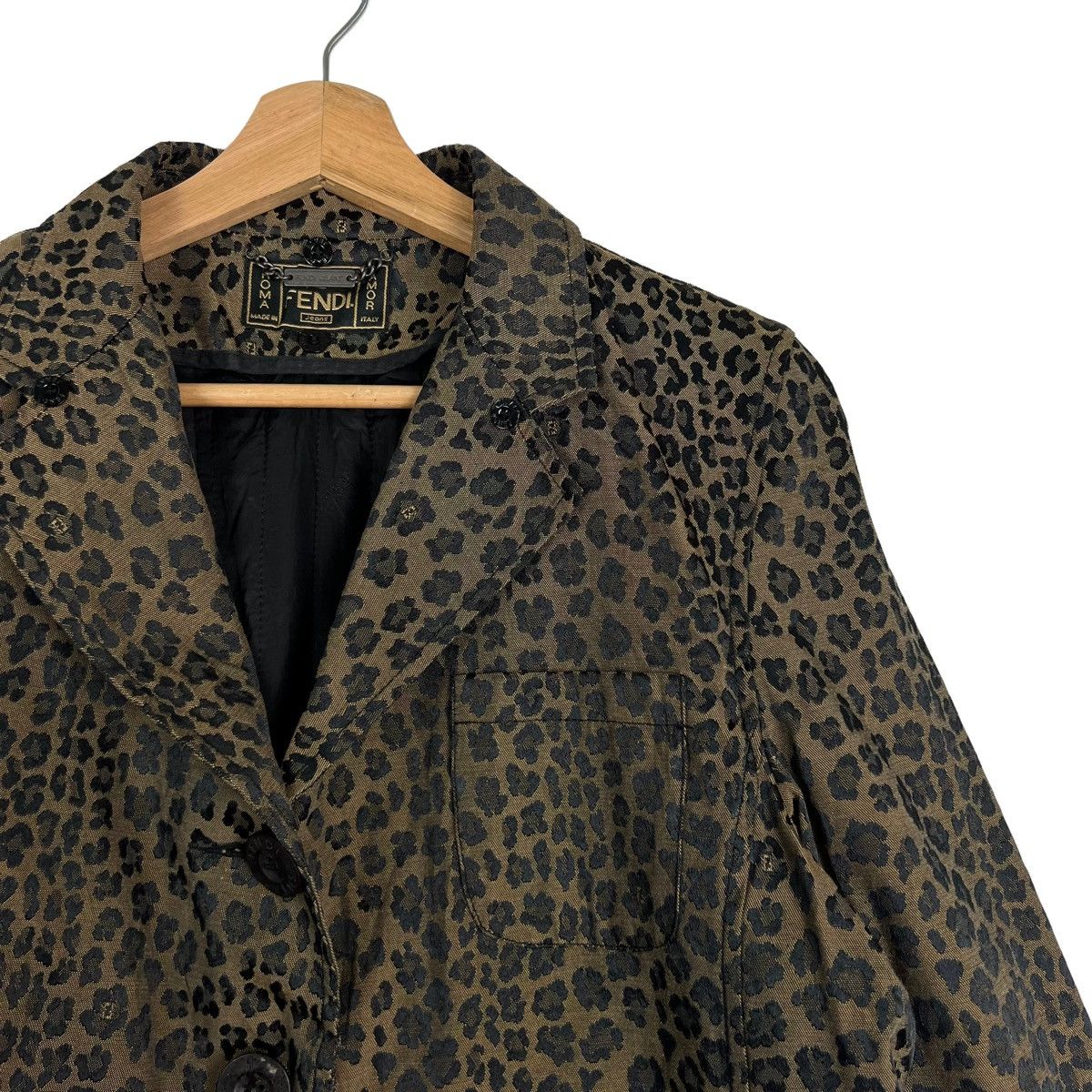 Fendi 💥RARE RUNWAY FENDI FALL-WINTER COLLECTIONS LONG JACKET Size US M / EU 48-50 / 2 - 2 Thumbnail