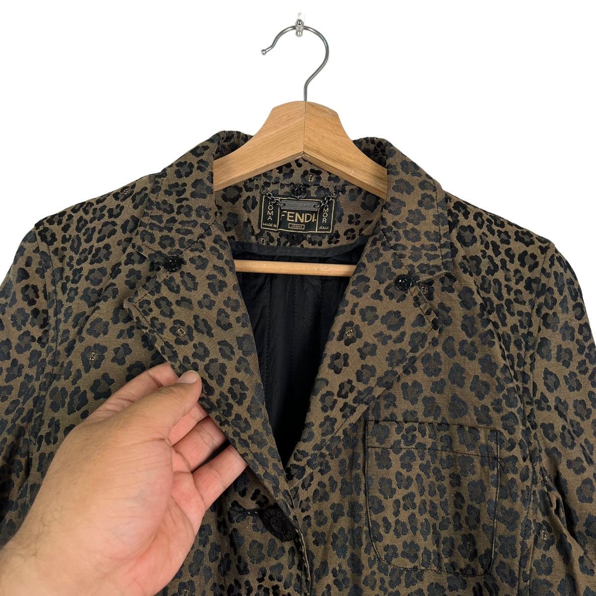 Fendi 💥RARE RUNWAY FENDI FALL-WINTER COLLECTIONS LONG JACKET Size US M / EU 48-50 / 2 - 9 Thumbnail