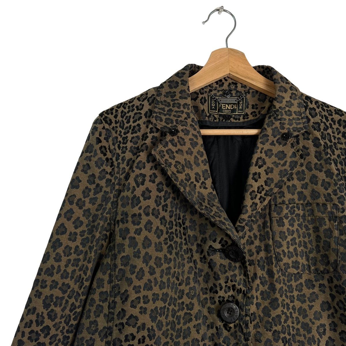 Fendi 💥RARE RUNWAY FENDI FALL-WINTER COLLECTIONS LONG JACKET Size US M / EU 48-50 / 2 - 5 Thumbnail