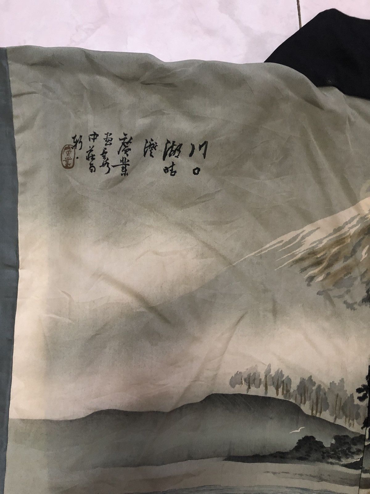 Japanese Brand × Vintage Kimono Japan Mount Fuji Hand Painting Reversible Size US M / EU 48-50 / 2 - 3 Thumbnail