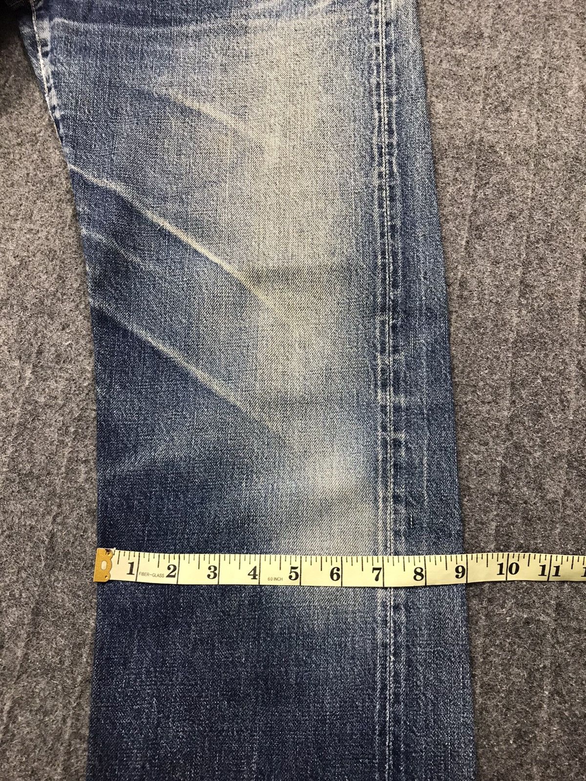 FOB Factory Vintage F.O.B Factory Selvedge Distressed Denim Jeans Size US 30 / EU 46 - 21 Thumbnail