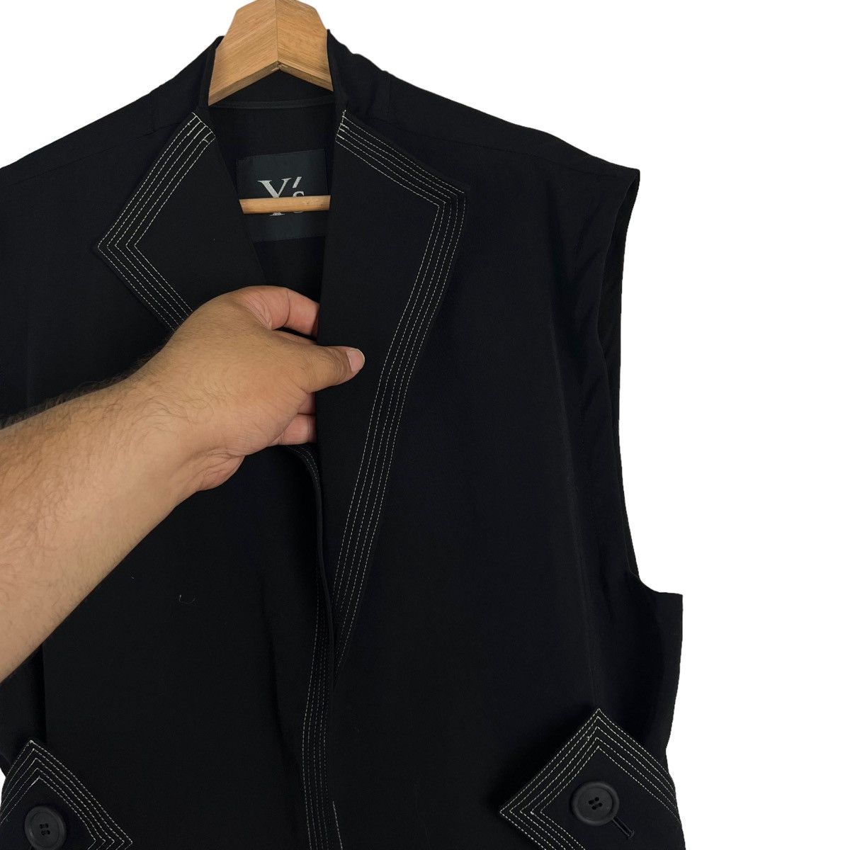 Yohji Yamamoto Y’S YOHJI YAMAMOTO OVERSIZED TANK TOP VEST Size US M / EU 48-50 / 2 - 6 Thumbnail