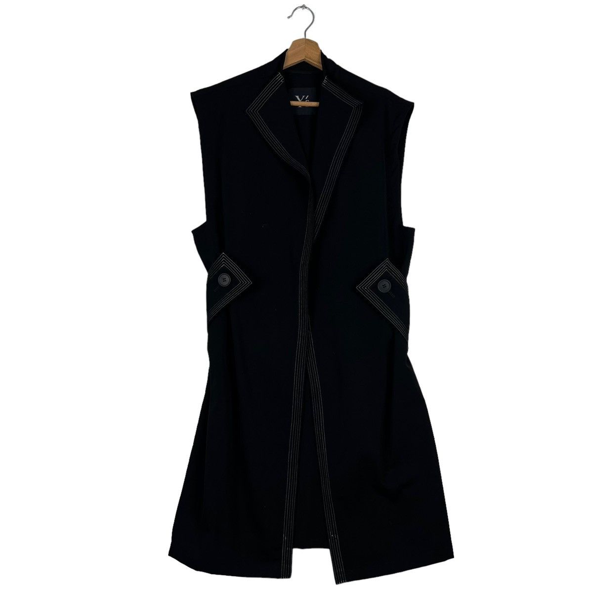 Yohji Yamamoto Y’S YOHJI YAMAMOTO OVERSIZED TANK TOP VEST Size US M / EU 48-50 / 2 - 1 Thumbnail