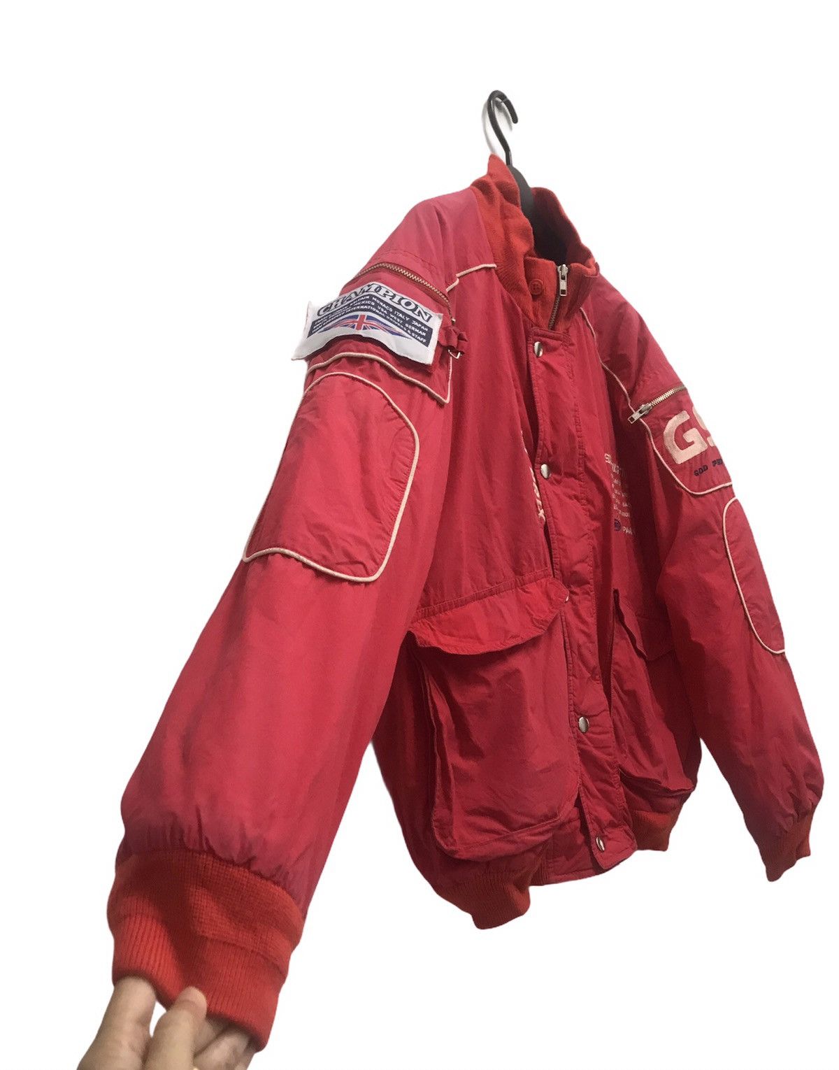 Godspeed vtg God Speed Racing Red Jacket Size US M / EU 48-50 / 2 - 3 Thumbnail