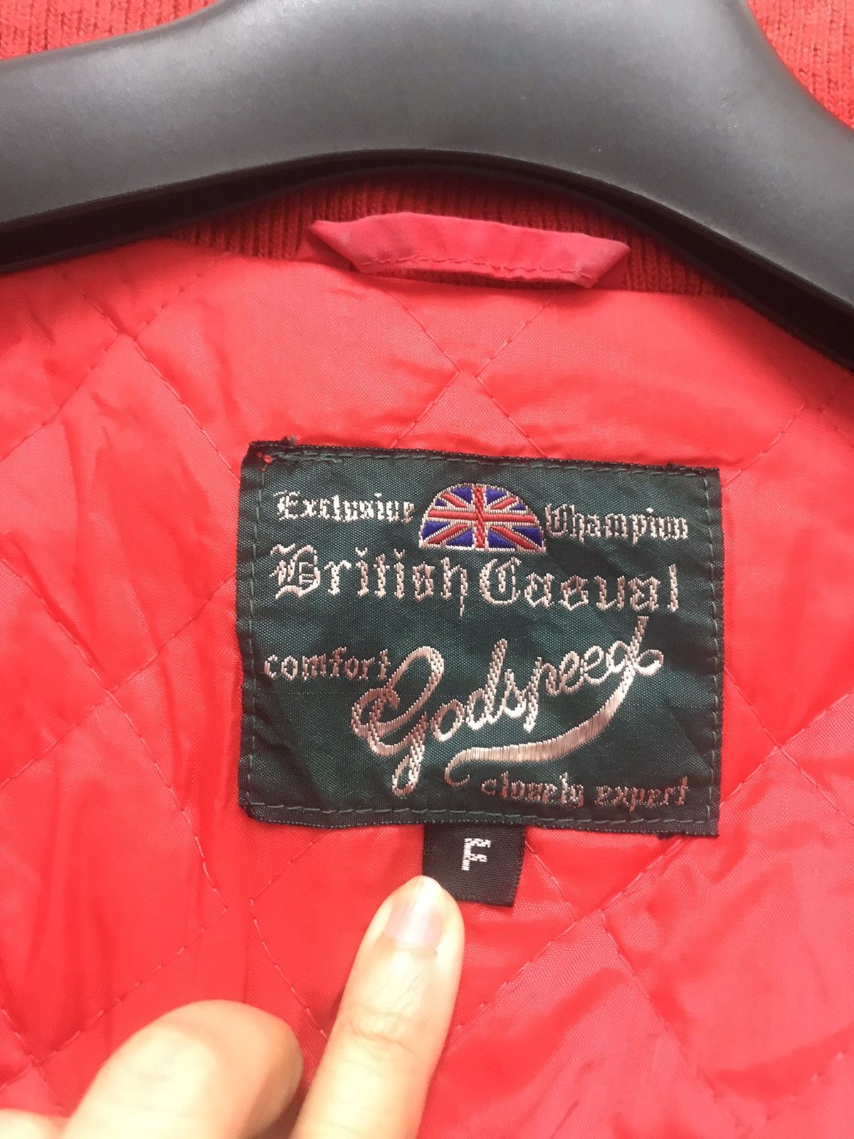 Godspeed vtg God Speed Racing Red Jacket Size US M / EU 48-50 / 2 - 13 Thumbnail