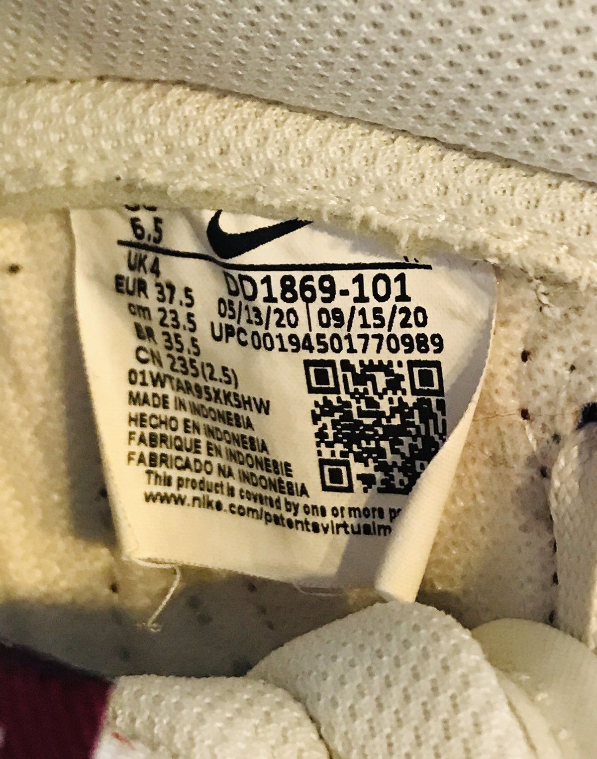 Nike Nike Dunk High Team Red Size US 6.5 / IT 36.5 - 8 Thumbnail