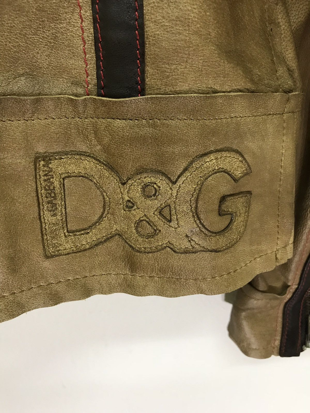Dolce & Gabbana Made in Italy Vintage Dolce & Gabbana Moto Jacket 4🟩7 Size US S / EU 44-46 / 1 - 5 Thumbnail