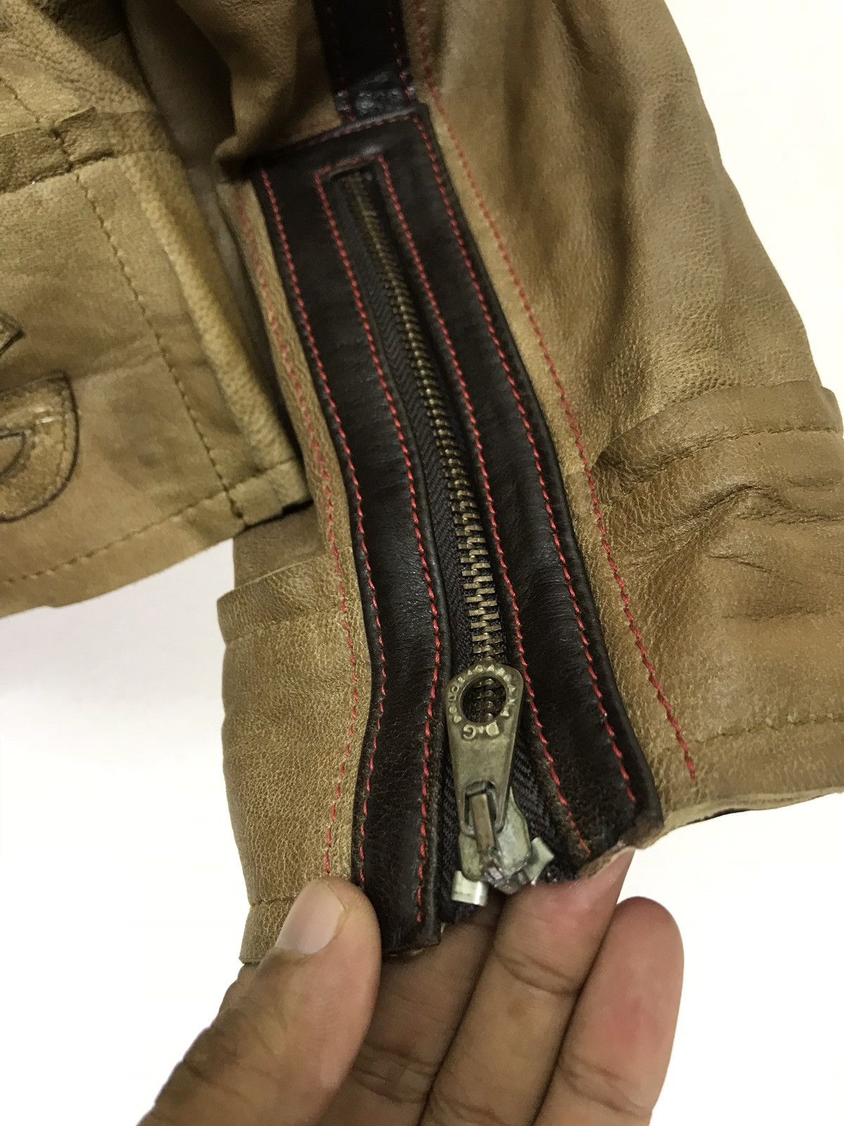 Dolce & Gabbana Made in Italy Vintage Dolce & Gabbana Moto Jacket 4🟩7 Size US S / EU 44-46 / 1 - 3 Thumbnail