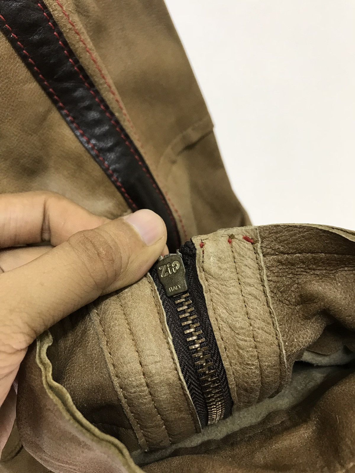 Dolce & Gabbana Made in Italy Vintage Dolce & Gabbana Moto Jacket 4🟩7 Size US S / EU 44-46 / 1 - 4 Thumbnail