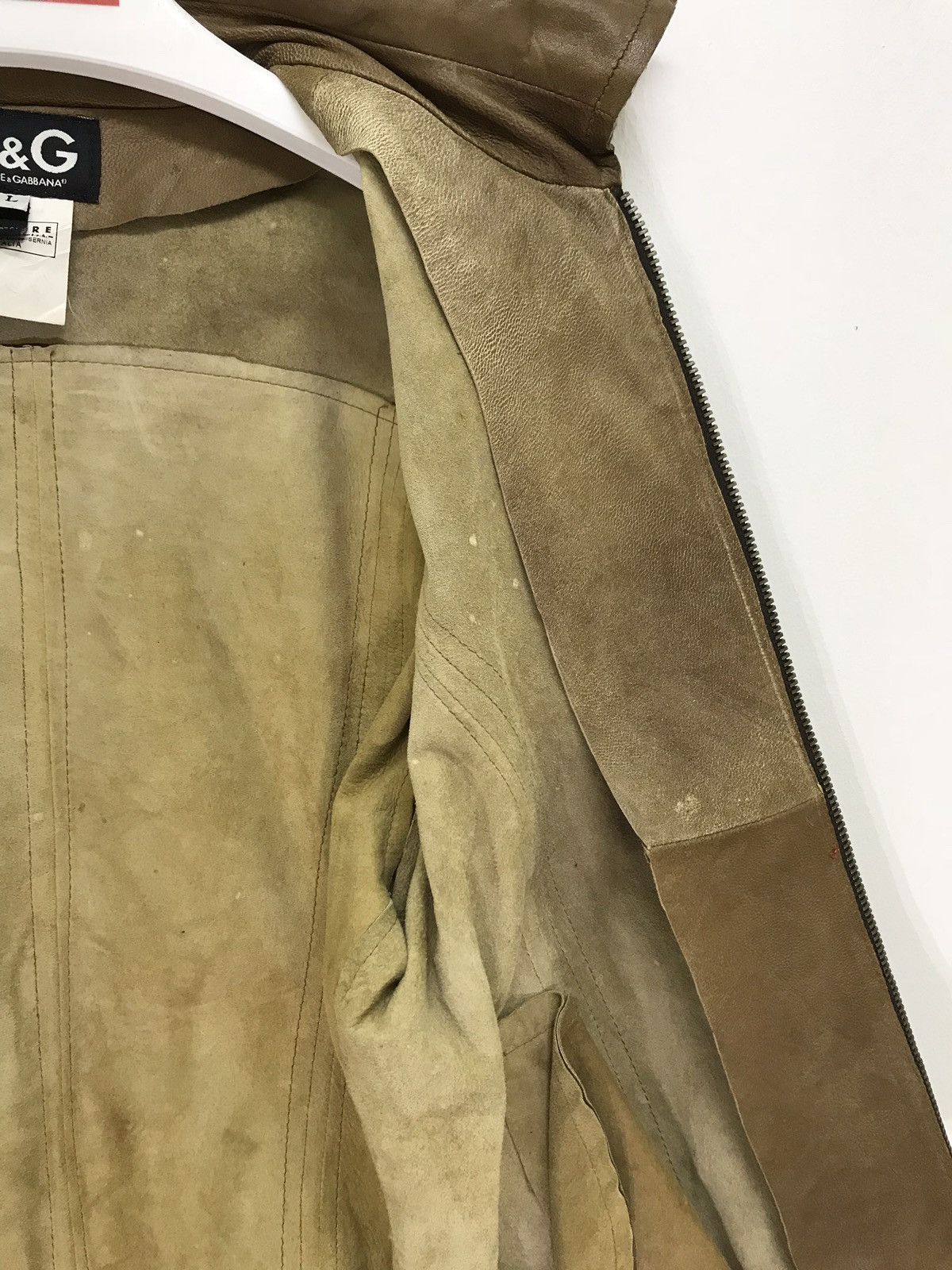 Dolce & Gabbana Made in Italy Vintage Dolce & Gabbana Moto Jacket 4🟩7 Size US S / EU 44-46 / 1 - 17 Thumbnail