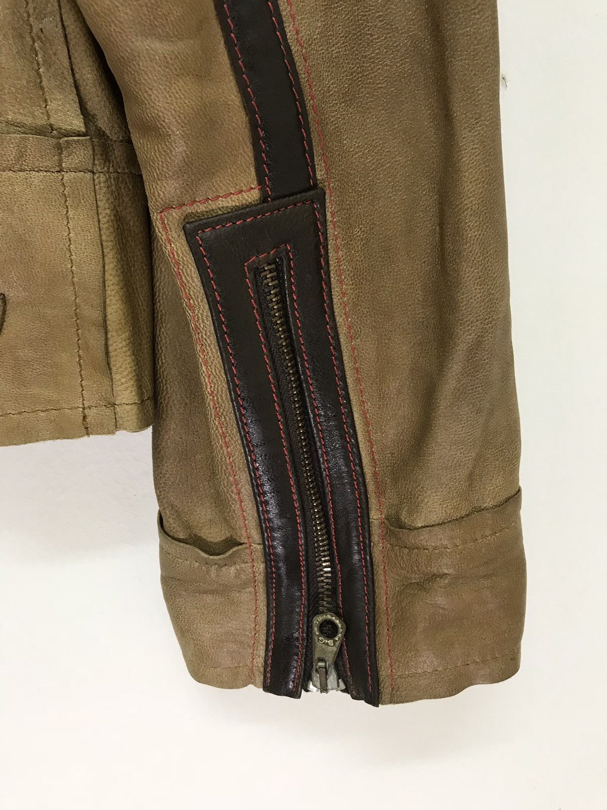 Dolce & Gabbana Made in Italy Vintage Dolce & Gabbana Moto Jacket 4🟩7 Size US S / EU 44-46 / 1 - 2 Thumbnail