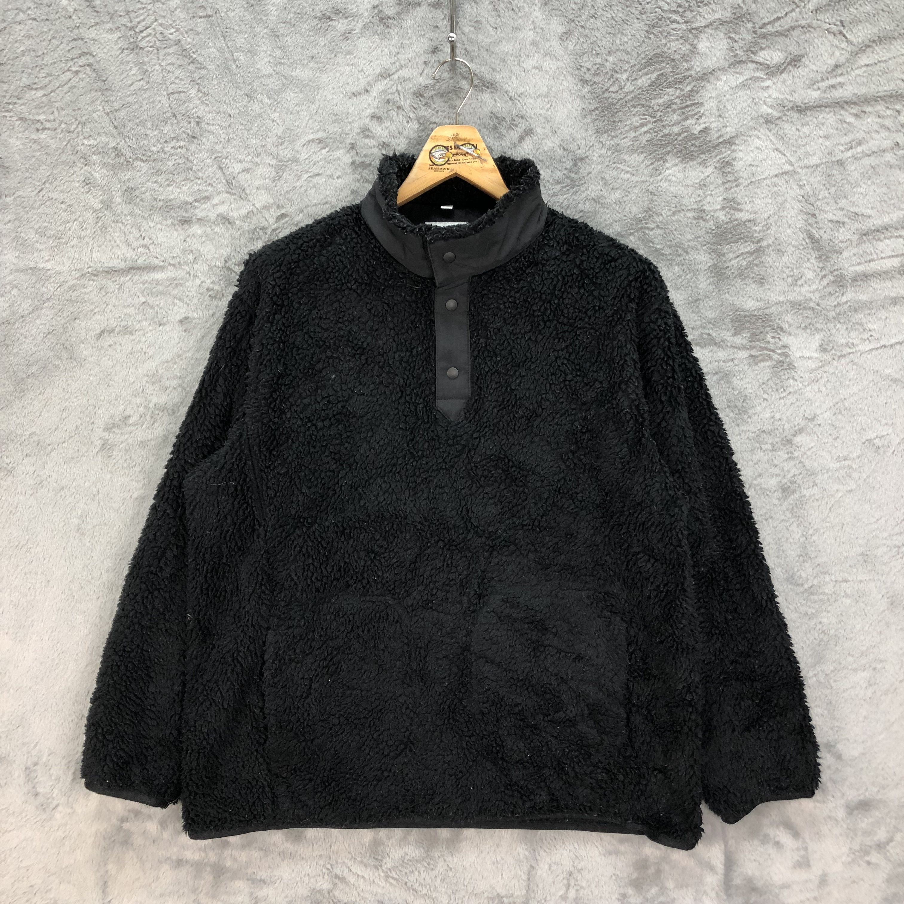 Uniqlo × White Mountaineering White Mountaineering Snap Button Fleece #4656-162 Size US L / EU 52-54 / 3 - 1 Thumbnail
