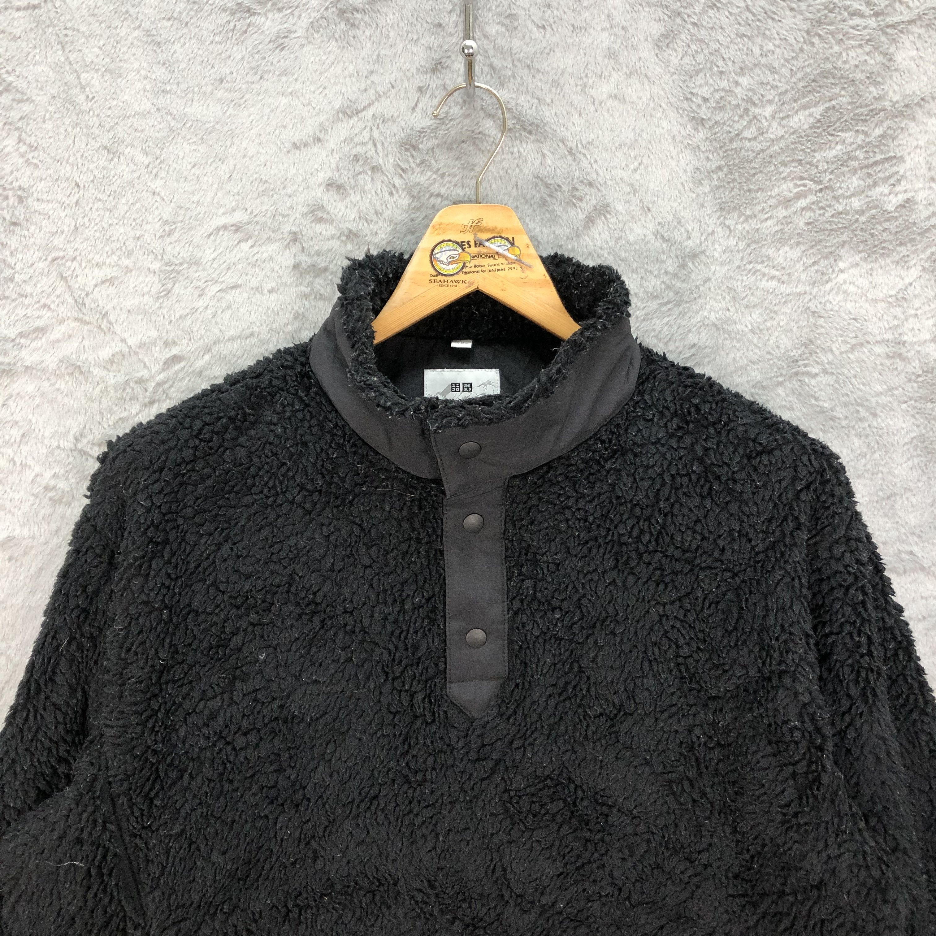 Uniqlo × White Mountaineering White Mountaineering Snap Button Fleece #4656-162 Size US L / EU 52-54 / 3 - 2 Thumbnail