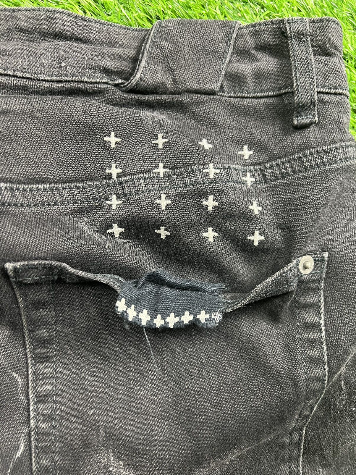 Japanese Brand KSUBI - distress jeans Size US 32 / EU 48 - 22 Thumbnail