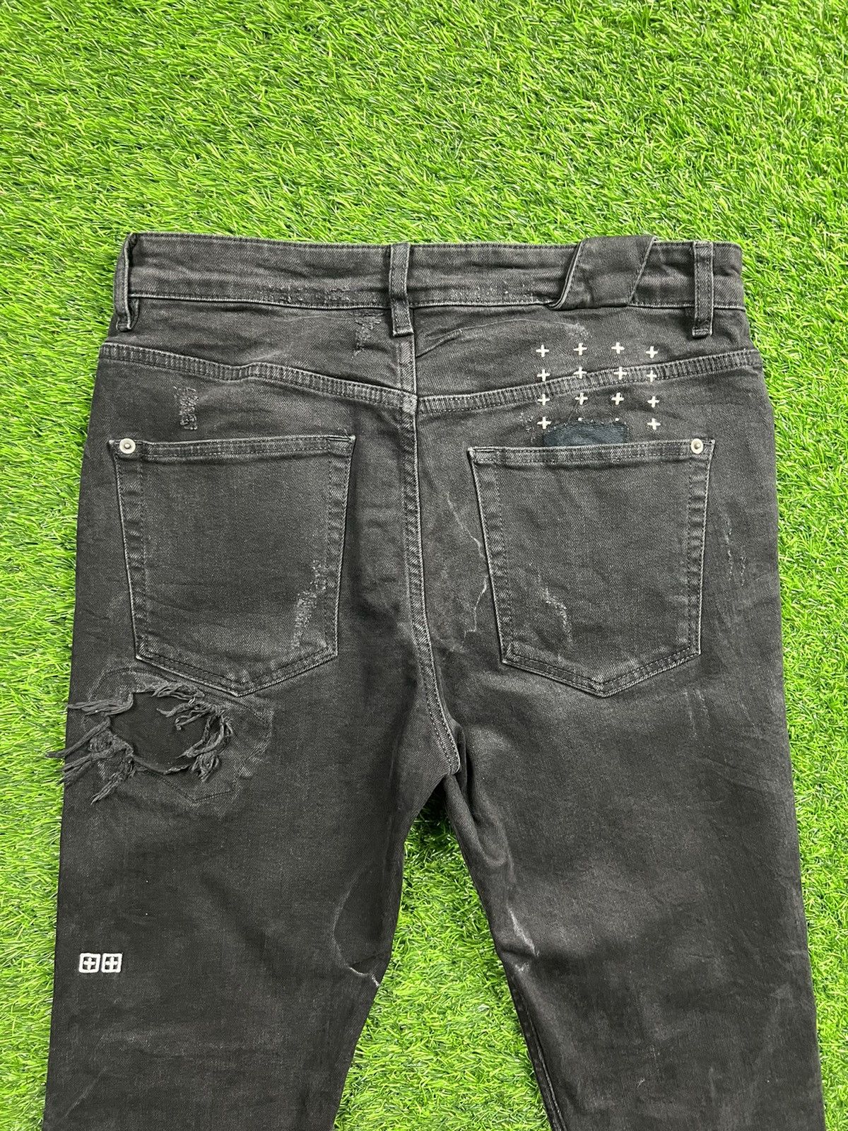 Japanese Brand KSUBI - distress jeans Size US 32 / EU 48 - 14 Thumbnail