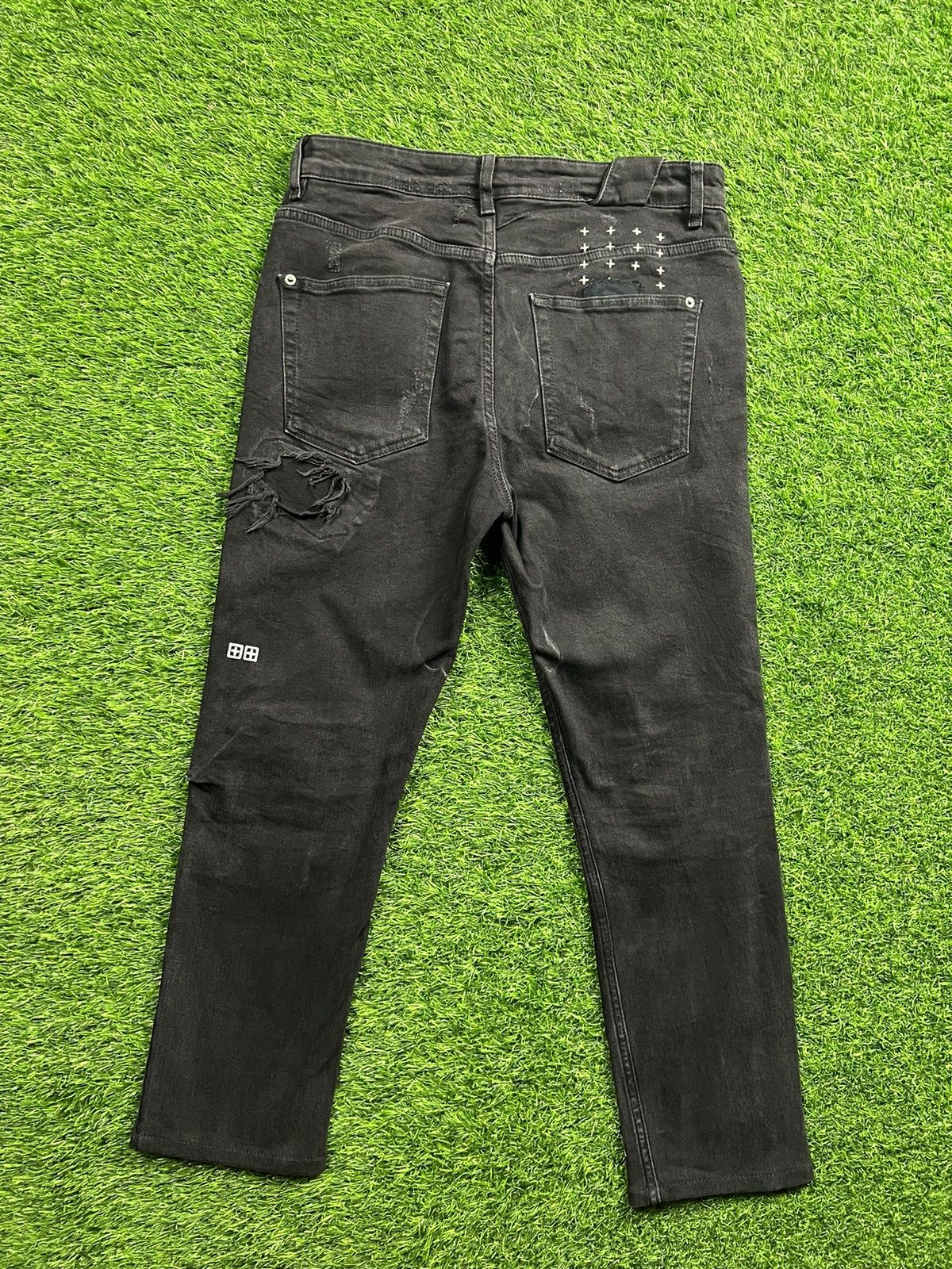 Japanese Brand KSUBI - distress jeans Size US 32 / EU 48 - 13 Thumbnail