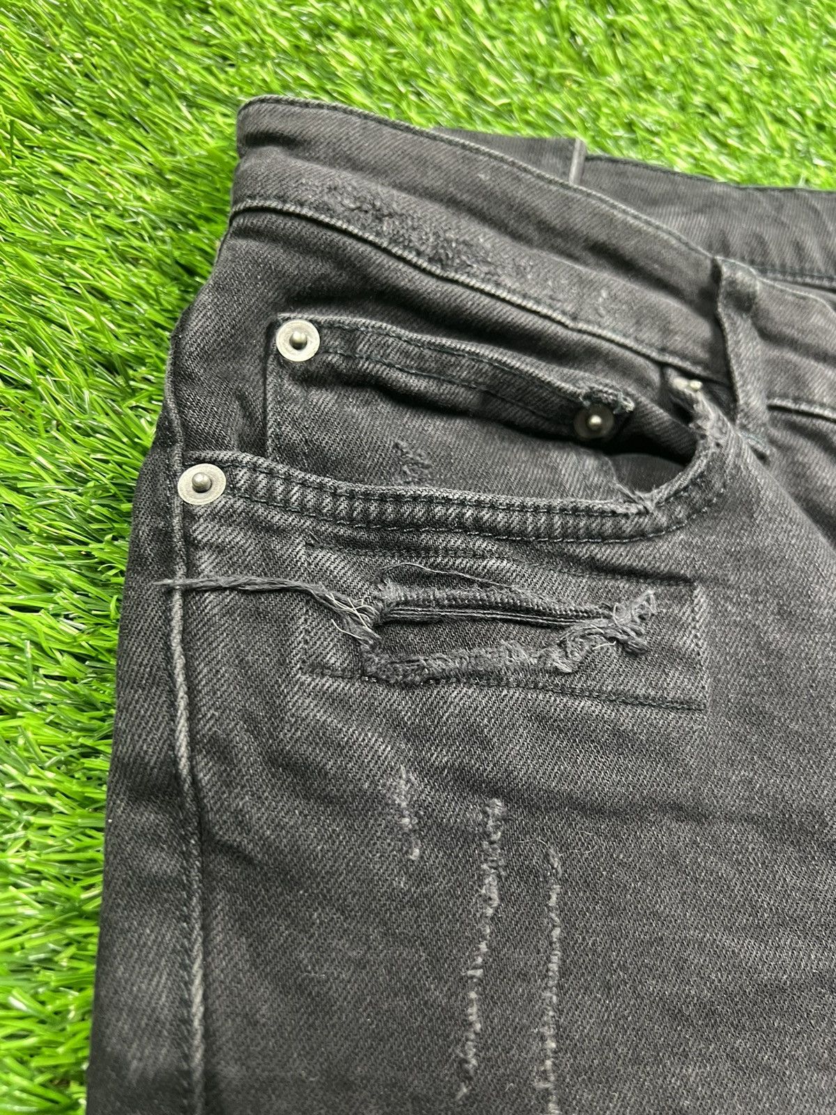Japanese Brand KSUBI - distress jeans Size US 32 / EU 48 - 6 Thumbnail