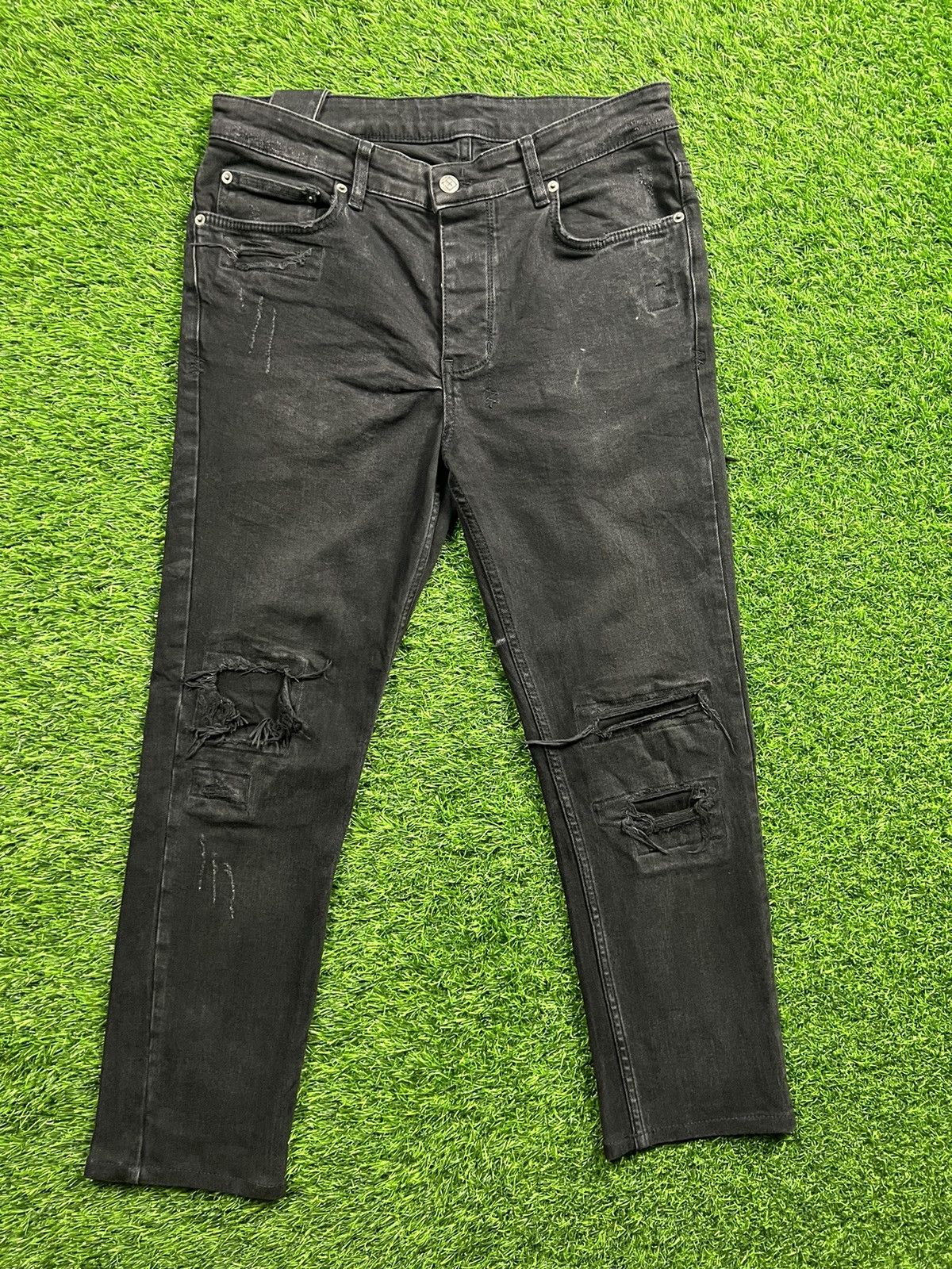 Japanese Brand KSUBI - distress jeans Size US 32 / EU 48 - 2 Thumbnail