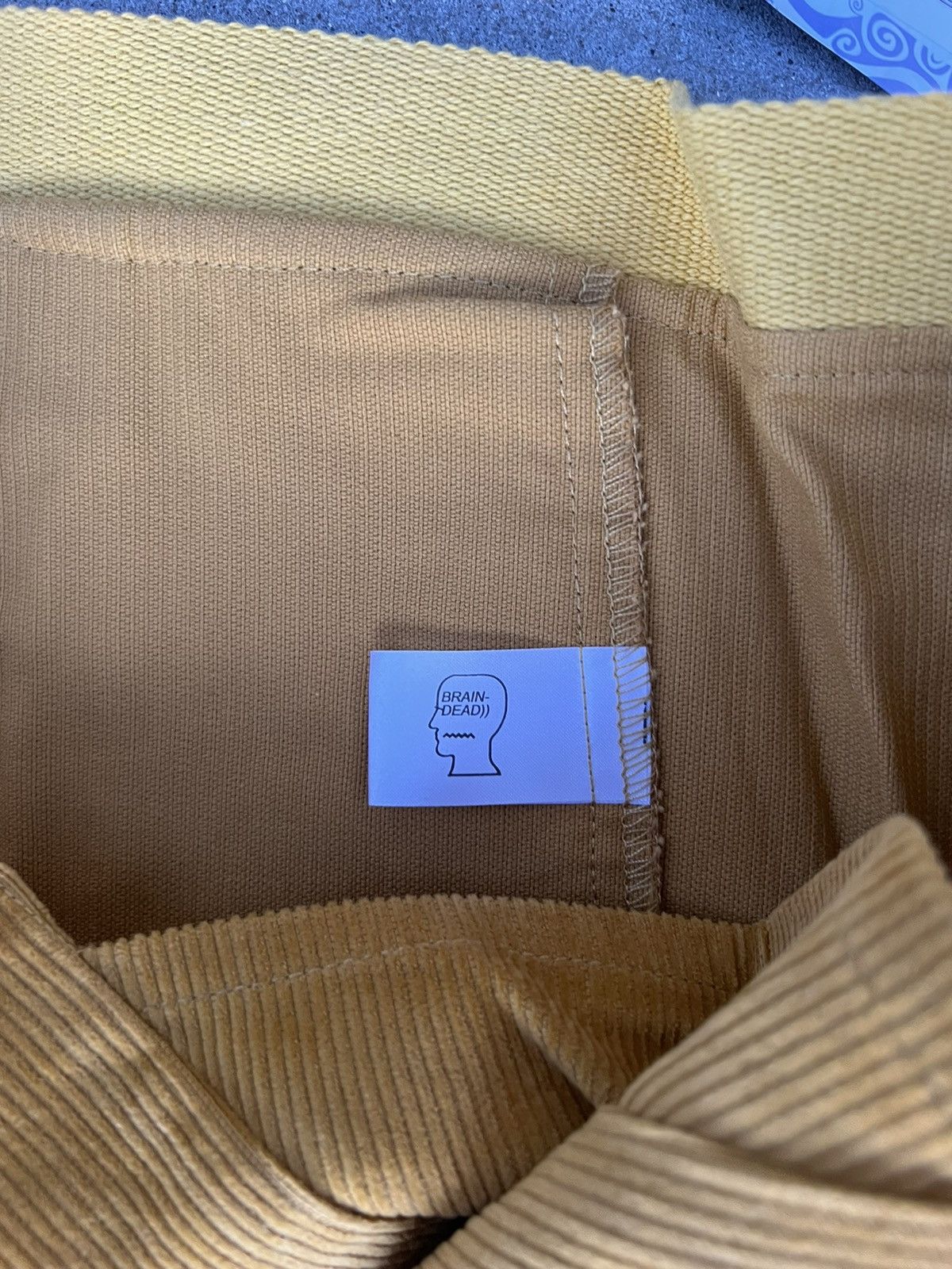 Brain Dead Brain Dead Carpenter Corduroy Yellow Size US 32 / EU 48 - 7 Thumbnail