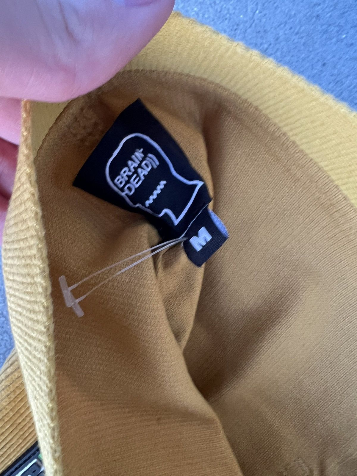 Brain Dead Brain Dead Carpenter Corduroy Yellow Size US 32 / EU 48 - 6 Thumbnail
