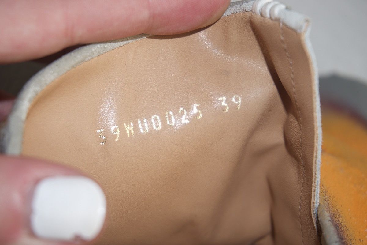 Maison Margiela Margiela 1/150 Limited edition artisanal cement tabis Size US 9 / IT 39 - 3 Thumbnail