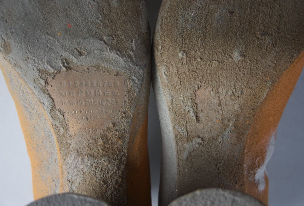 Maison Margiela Margiela 1/150 Limited edition artisanal cement tabis Size US 9 / IT 39 - 5 Thumbnail