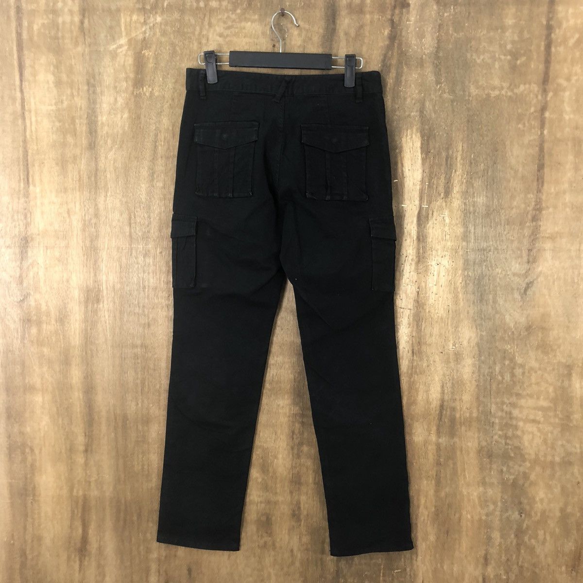 Designer × Japanese Brand Japanese Brand Black multipocket cargo pants #6271 Size US 27 - 6 Thumbnail
