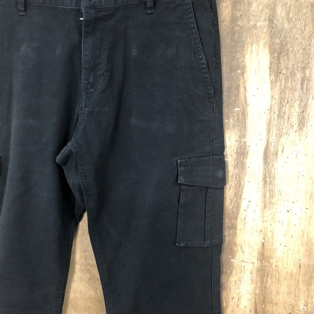 Designer × Japanese Brand Japanese Brand Black multipocket cargo pants #6271 Size US 27 - 5 Thumbnail
