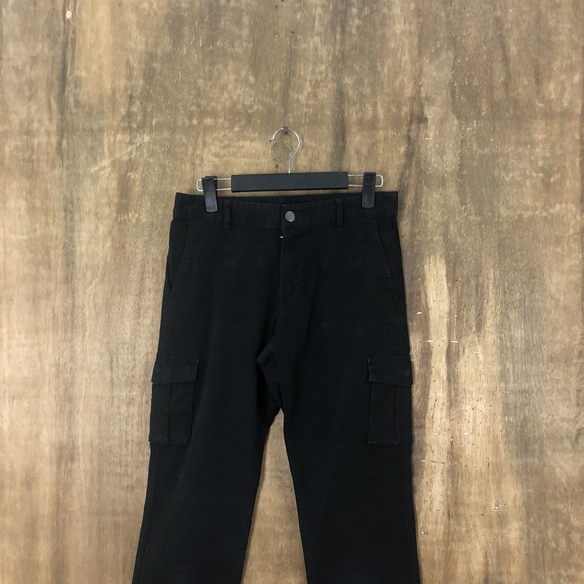 Designer × Japanese Brand Japanese Brand Black multipocket cargo pants #6271 Size US 27 - 2 Thumbnail