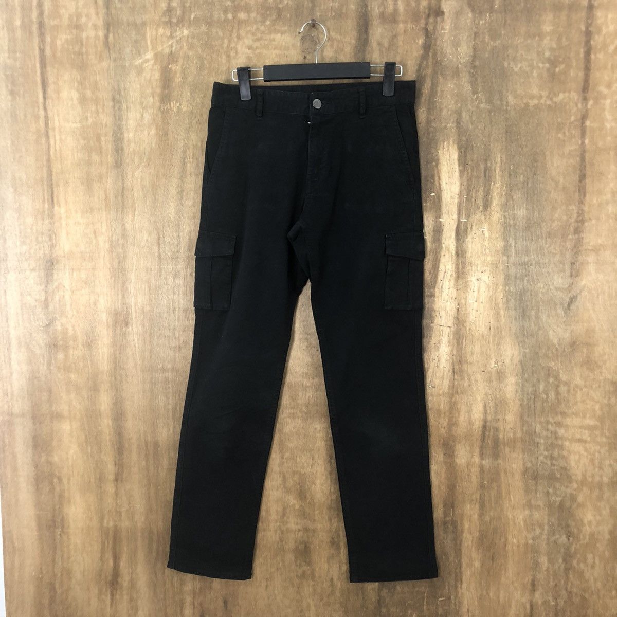 Designer × Japanese Brand Japanese Brand Black multipocket cargo pants #6271 Size US 27 - 1 Thumbnail