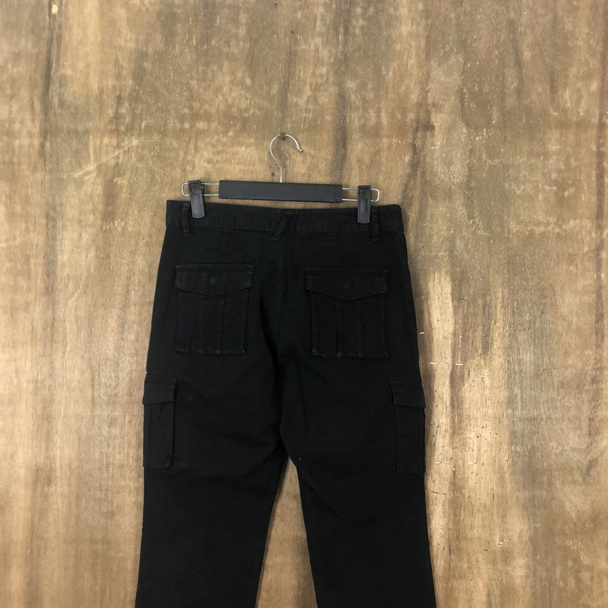 Designer × Japanese Brand Japanese Brand Black multipocket cargo pants #6271 Size US 27 - 7 Thumbnail