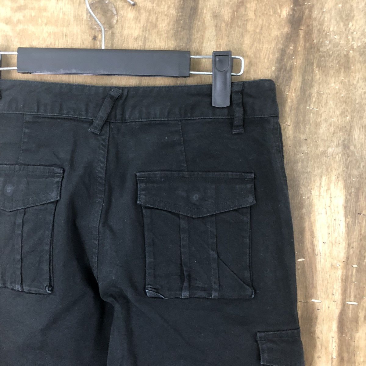 Designer × Japanese Brand Japanese Brand Black multipocket cargo pants #6271 Size US 27 - 10 Thumbnail