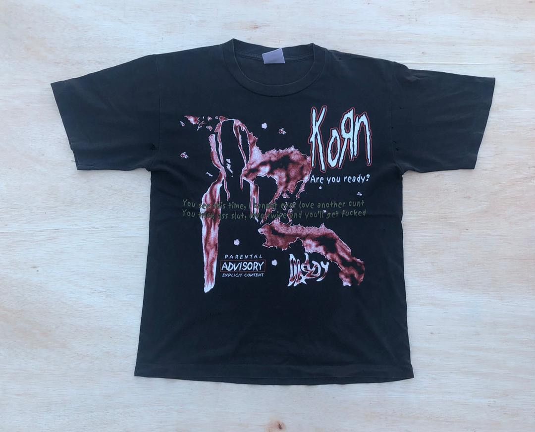 Band Tees × Vintage Vintage Korn Size US L / EU 52-54 / 3 - 1 Thumbnail