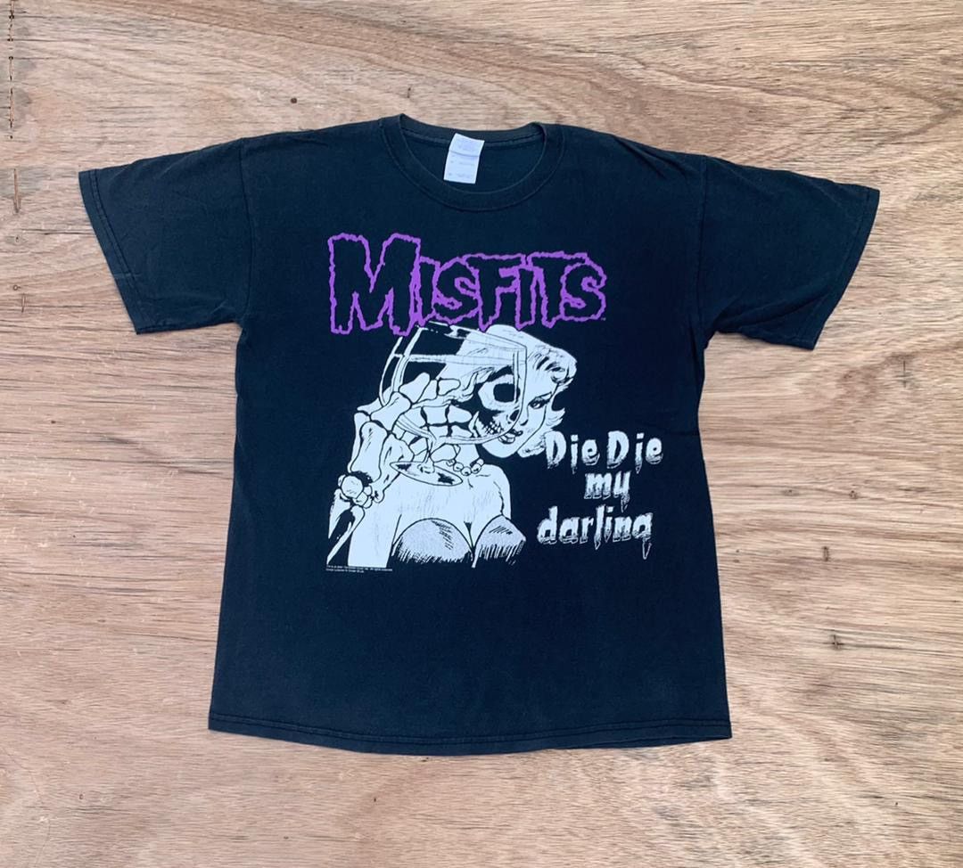 Band Tees × Vintage vintage tee MISFITS band A39 Size US M / EU 48-50 / 2 - 1 Thumbnail