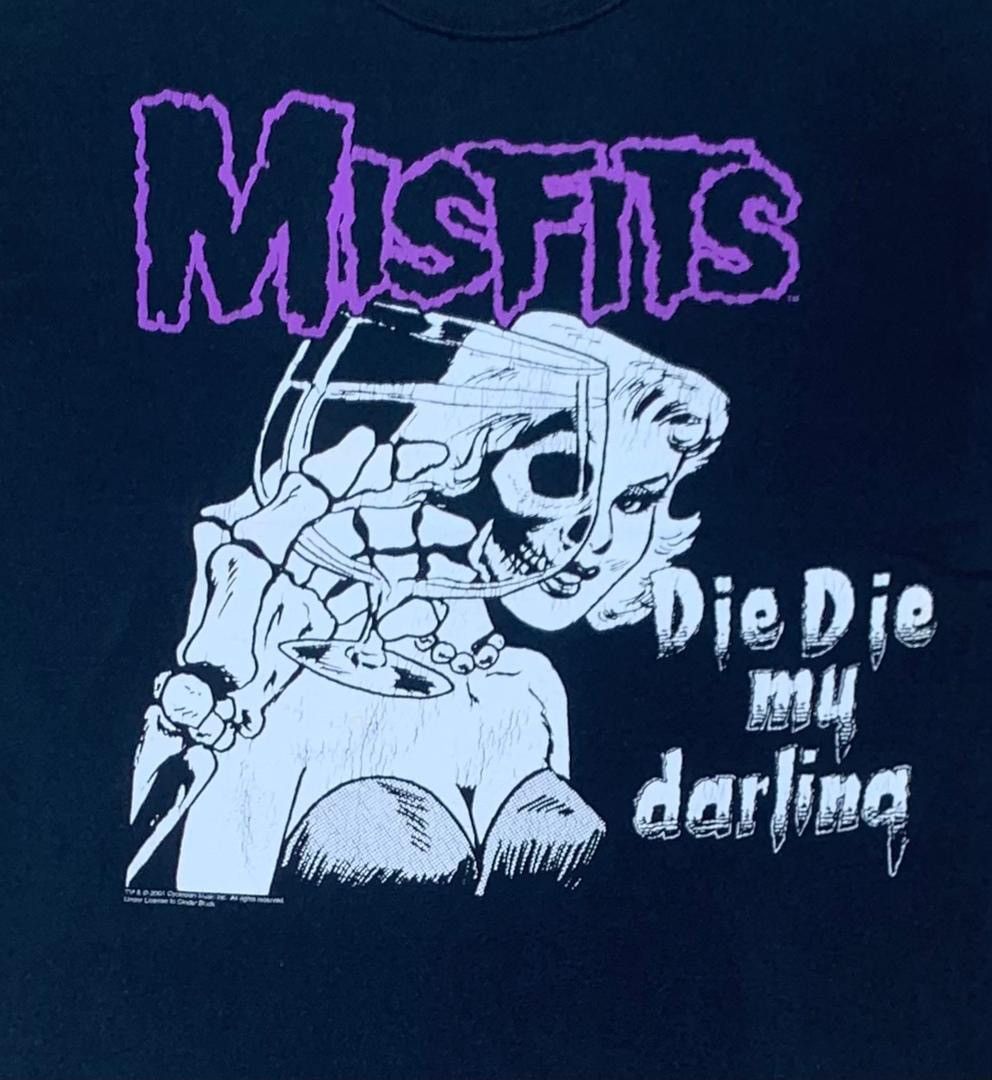 Band Tees × Vintage vintage tee MISFITS band A39 Size US M / EU 48-50 / 2 - 2 Thumbnail