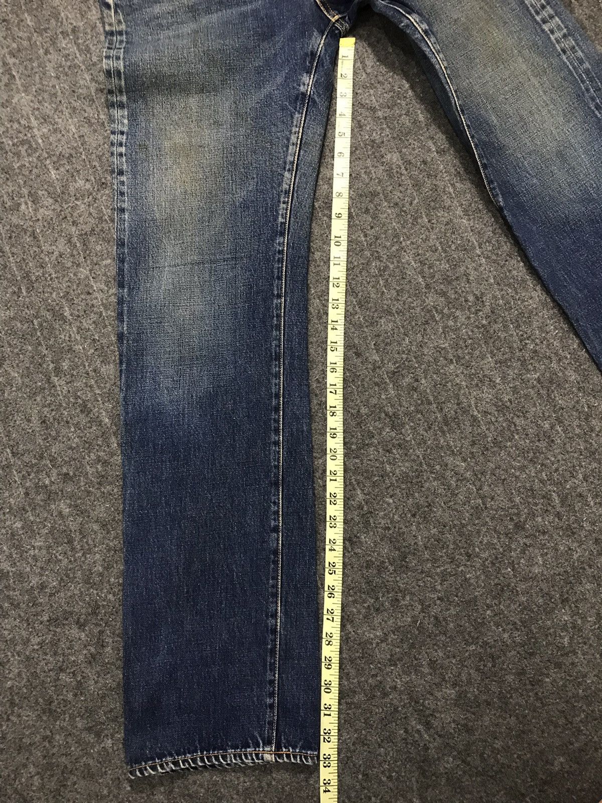 Japanese Brand × Johnbull VTG John Bull X Seving Chop Distressed Selvedge Denim Japan Size US 28 / EU 44 - 19 Thumbnail