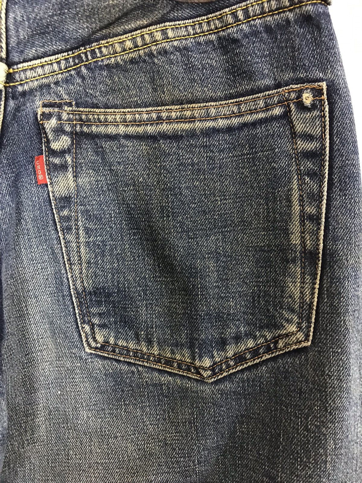 Japanese Brand × Johnbull VTG John Bull X Seving Chop Distressed Selvedge Denim Japan Size US 28 / EU 44 - 10 Thumbnail