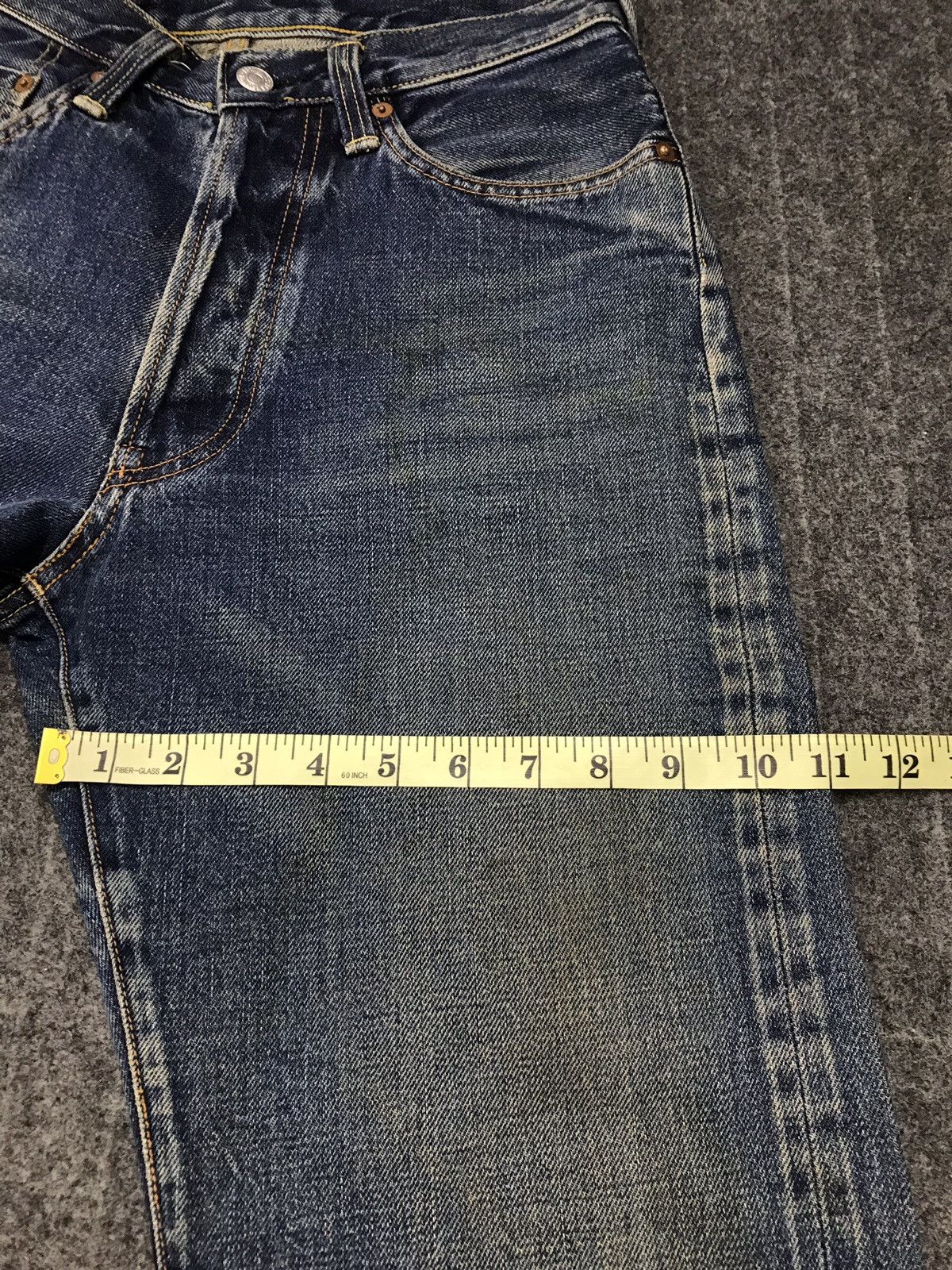 Japanese Brand × Johnbull VTG John Bull X Seving Chop Distressed Selvedge Denim Japan Size US 28 / EU 44 - 17 Thumbnail