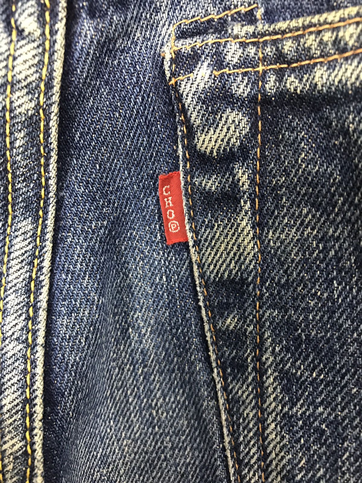 Japanese Brand × Johnbull VTG John Bull X Seving Chop Distressed Selvedge Denim Japan Size US 28 / EU 44 - 11 Thumbnail