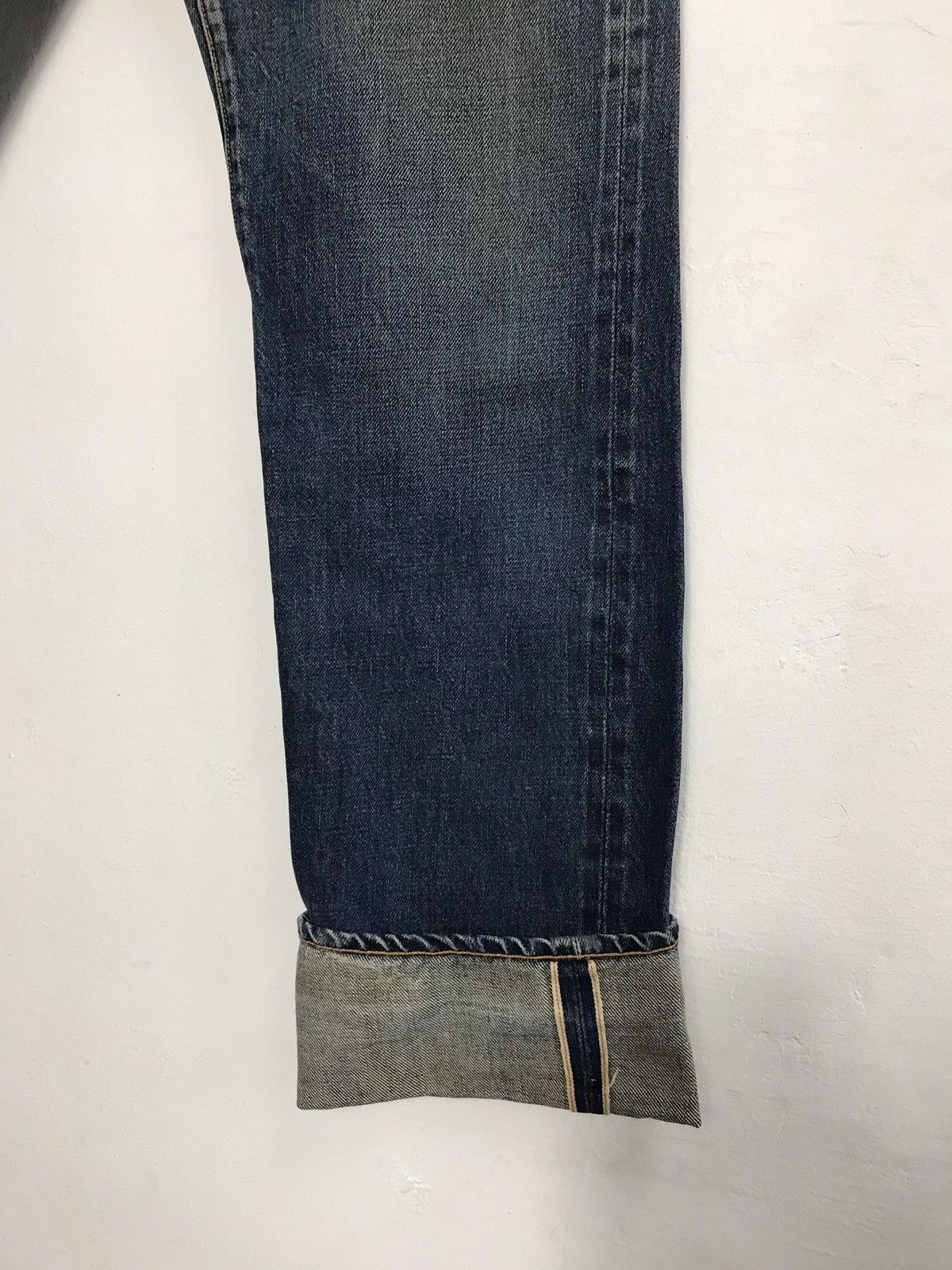 Japanese Brand × Johnbull VTG John Bull X Seving Chop Distressed Selvedge Denim Japan Size US 28 / EU 44 - 7 Thumbnail