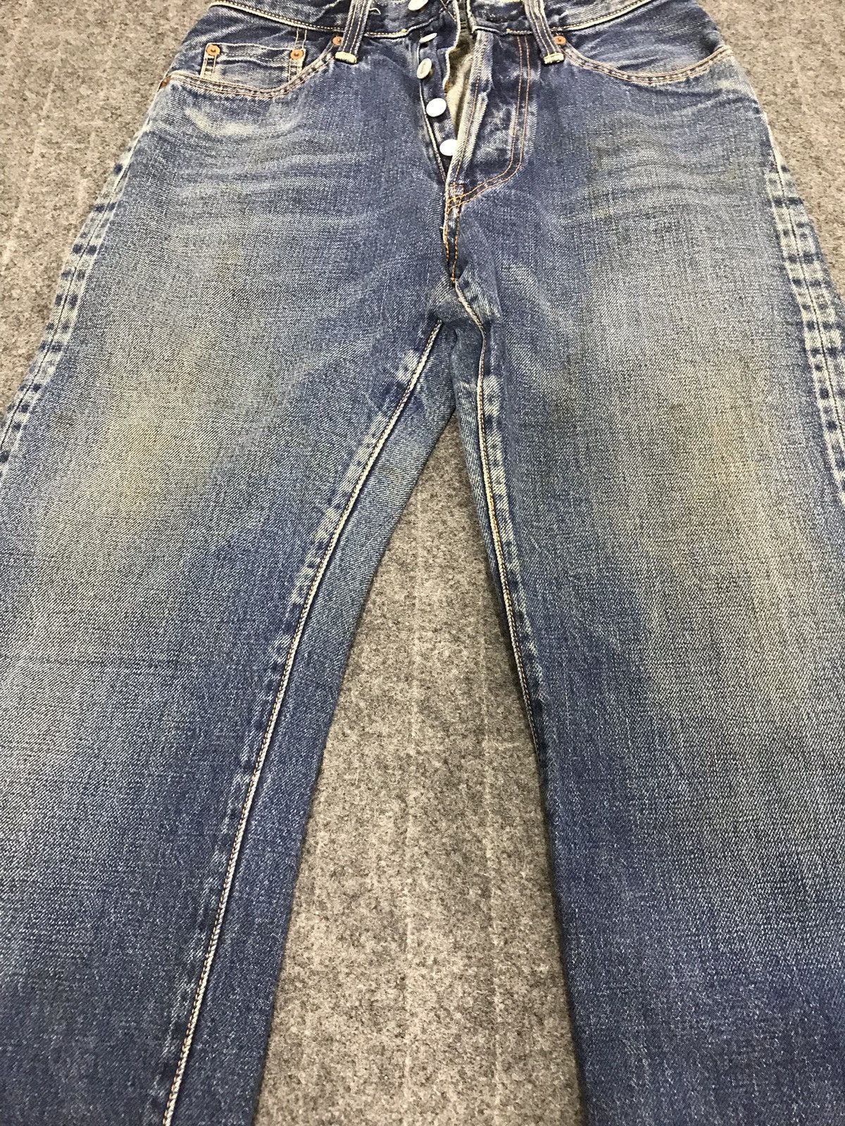 Japanese Brand × Johnbull VTG John Bull X Seving Chop Distressed Selvedge Denim Japan Size US 28 / EU 44 - 12 Thumbnail