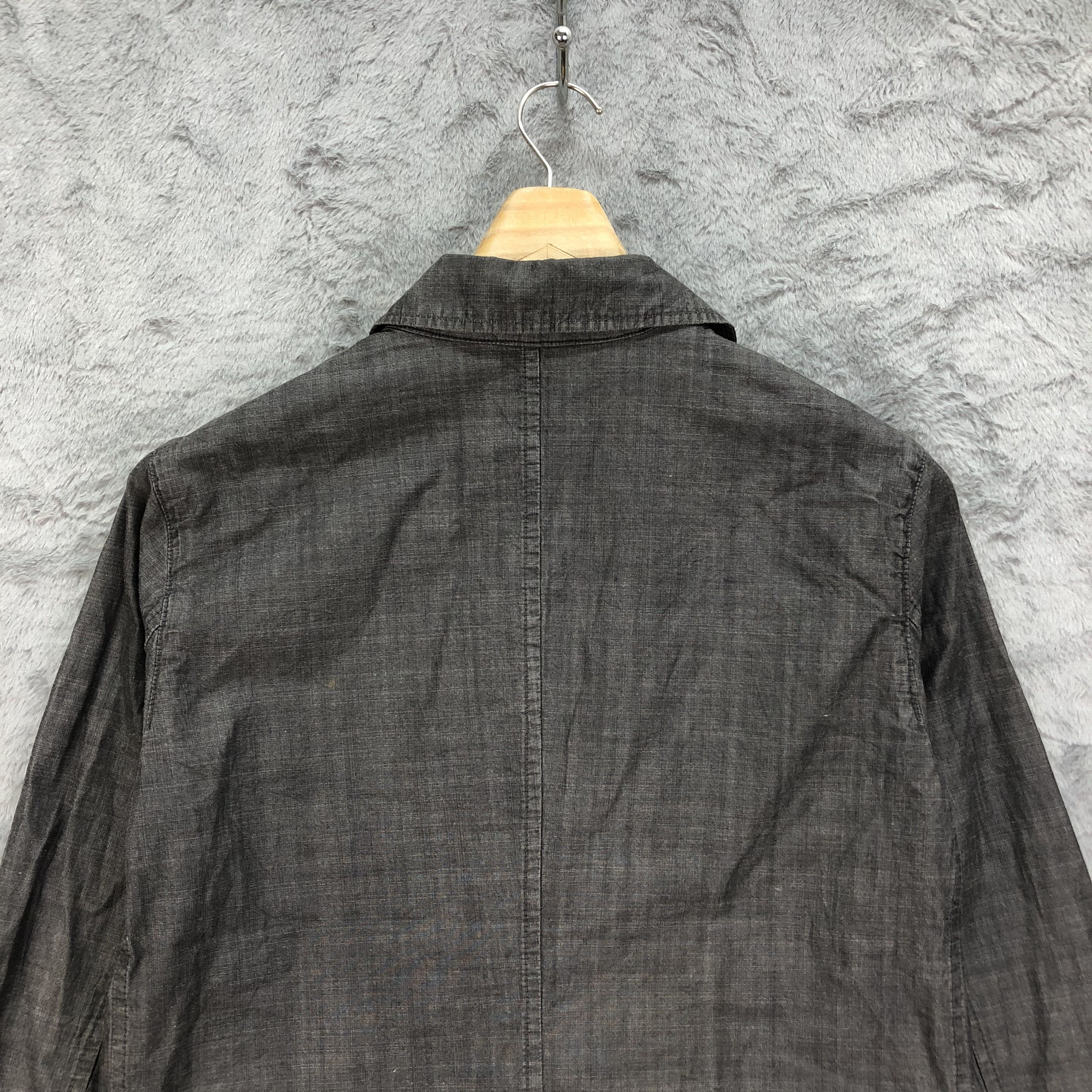 Issey Miyake Plantation by Issey Miyake Casual Jacket Blazer #4430-153 Size M / US 6-8 / IT 42-44 - 9 Thumbnail