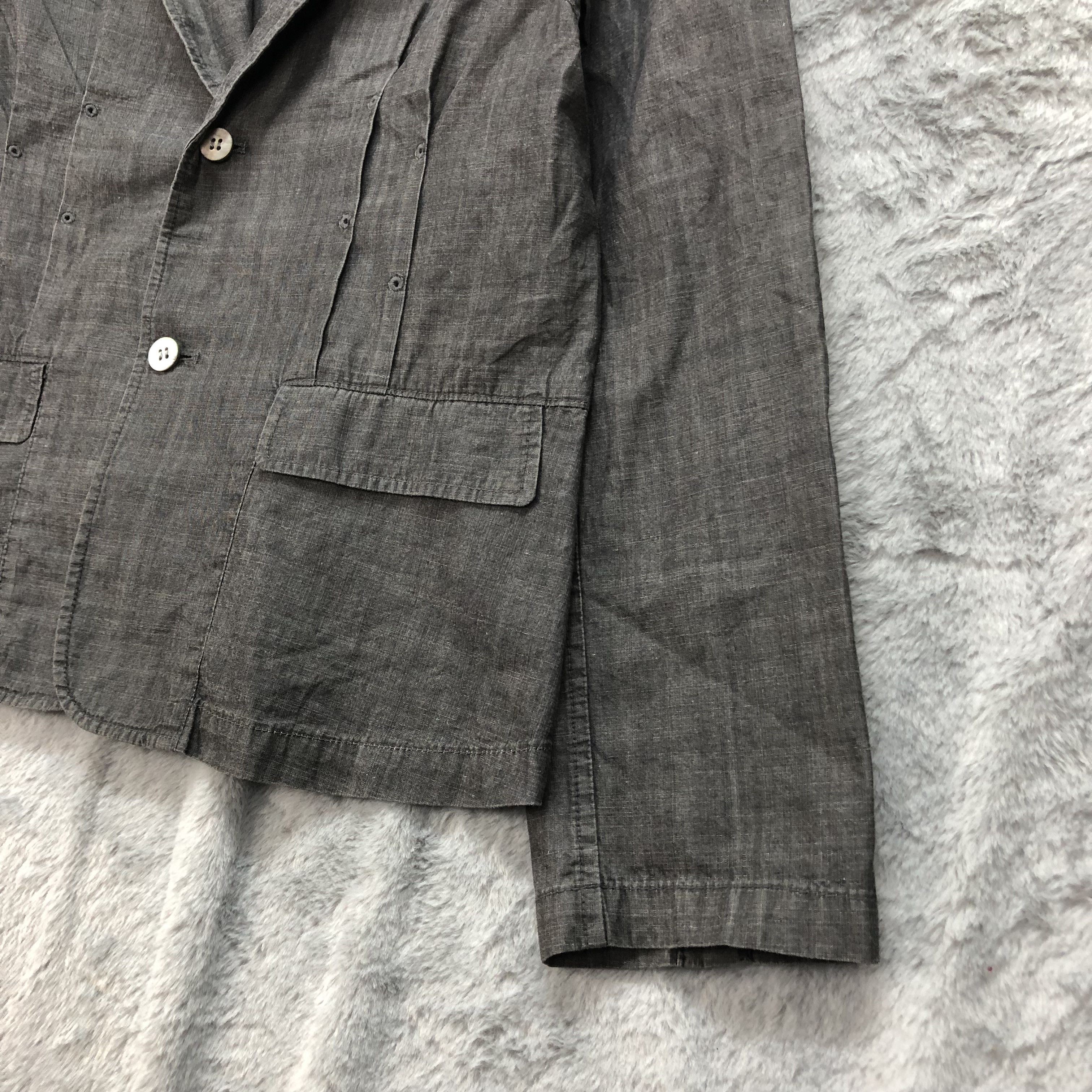 Issey Miyake Plantation by Issey Miyake Casual Jacket Blazer #4430-153 Size M / US 6-8 / IT 42-44 - 5 Thumbnail