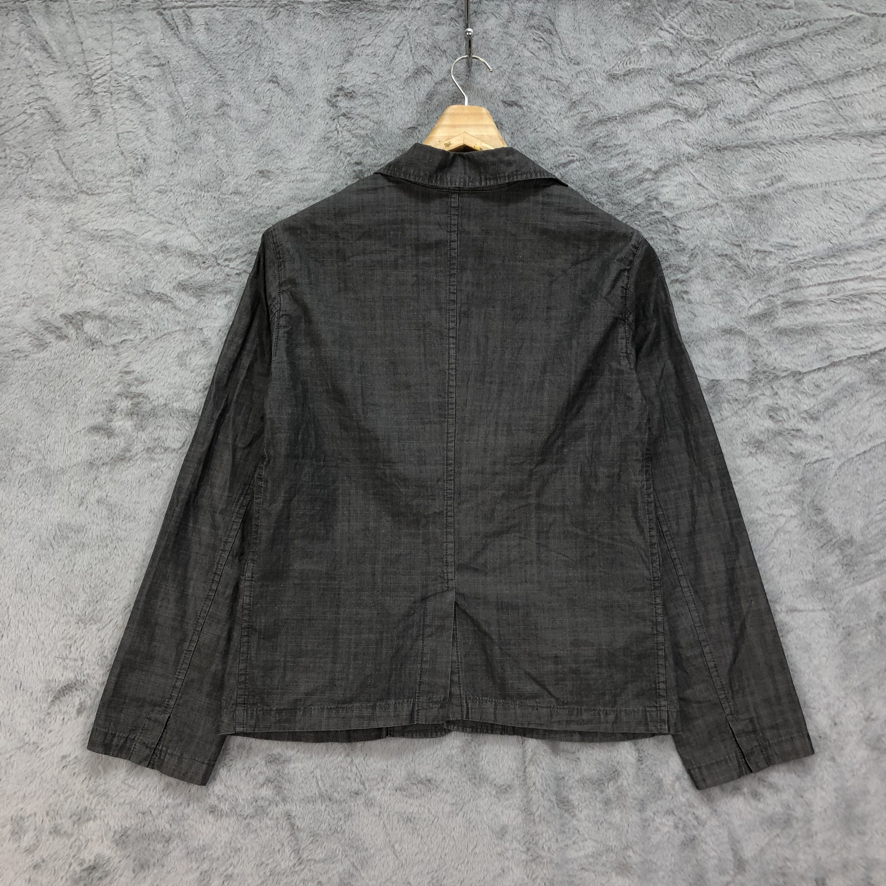 Issey Miyake Plantation by Issey Miyake Casual Jacket Blazer #4430-153 Size M / US 6-8 / IT 42-44 - 8 Thumbnail