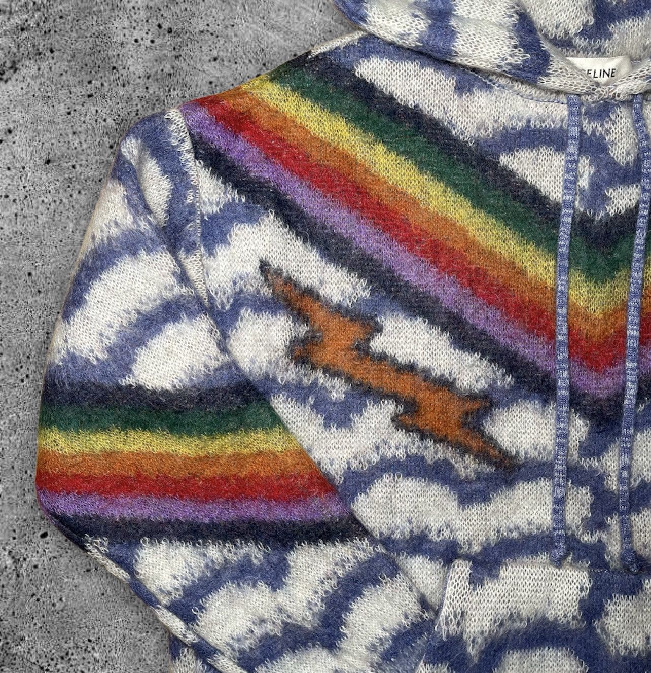 Celine × Hedi Slimane CELINE BY HEDI SLIMANE “SS21 BRUSHED MOHAIR PULLOVER” Size US S / EU 44-46 / 1 - 5 Thumbnail