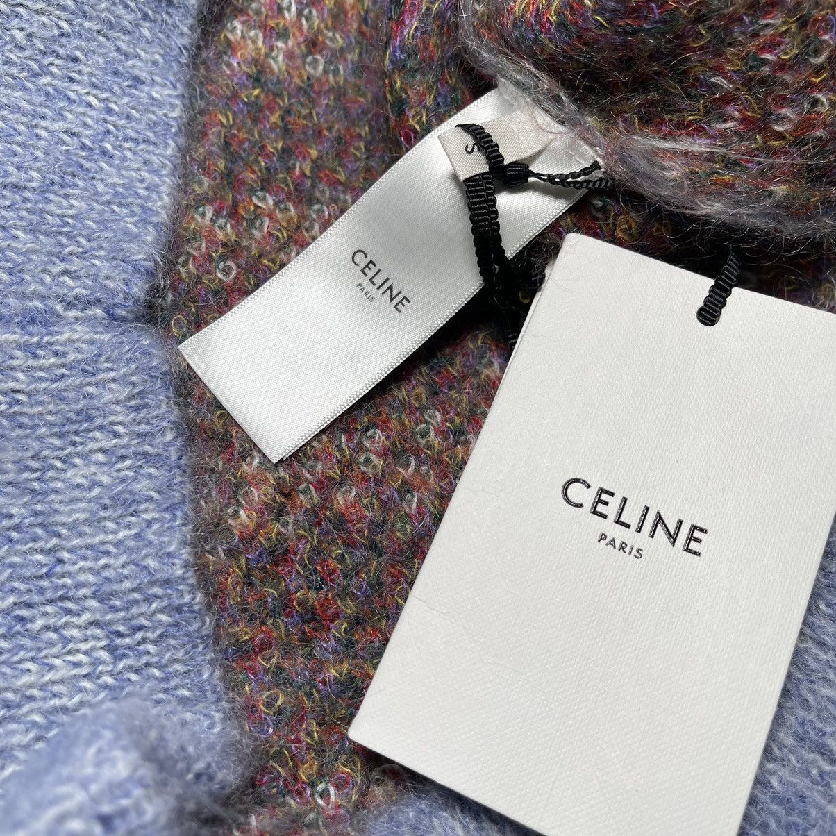 Celine × Hedi Slimane CELINE BY HEDI SLIMANE “SS21 BRUSHED MOHAIR PULLOVER” Size US S / EU 44-46 / 1 - 7 Thumbnail